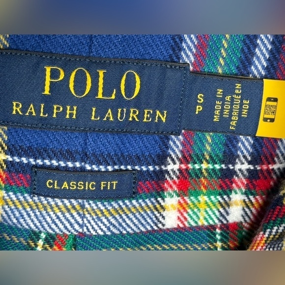 Polo by Ralph Lauren Logo Plaid Shirt - Size Small - Picture 6 of 7